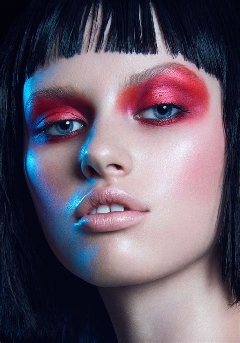 Vivid Dream-Elle Indonesia on Behance | Vivid dreams, Colorful makeup ...