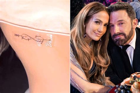 Jennifer Lopez and Ben Affleck get tattooed to show their love