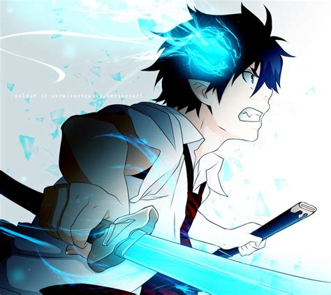 rin okumura blue exorcist by coralsnowcandy on DeviantArt