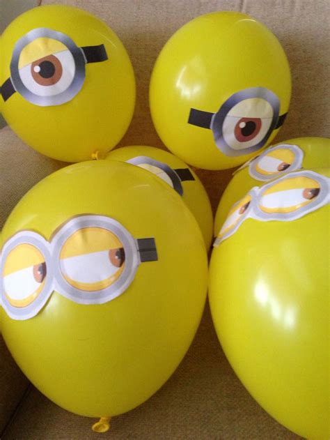 Minion balloons | Minion balloons, Balloons, Diy posts