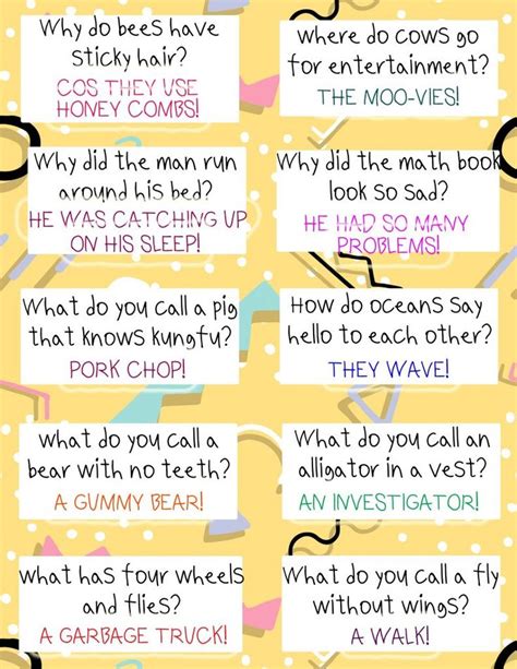 30 Free Lunch Box Jokes For Kids To Brighten Your Child's Day ...