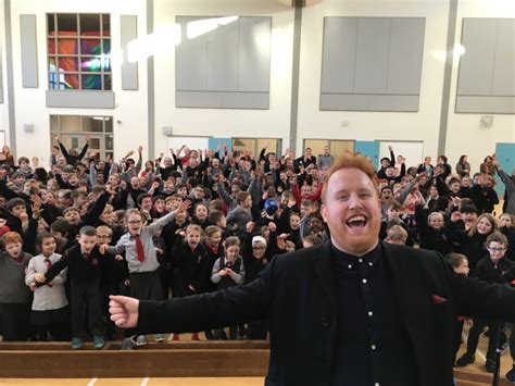 Gavin James visits Ennis National School - Ennis National School