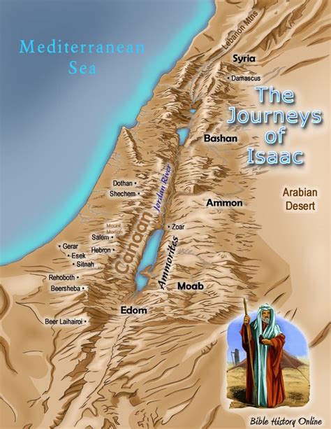 Abraham Bible Map