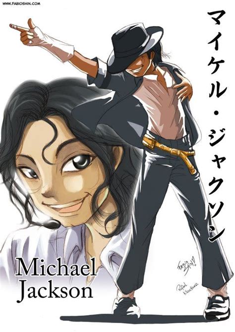 Fanart Anime Michael Jackson - fanart 2020