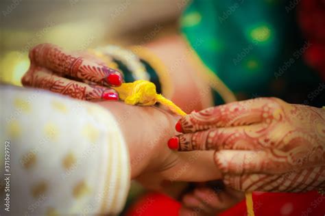 Indian Wedding Ritual Stock Photo | Adobe Stock