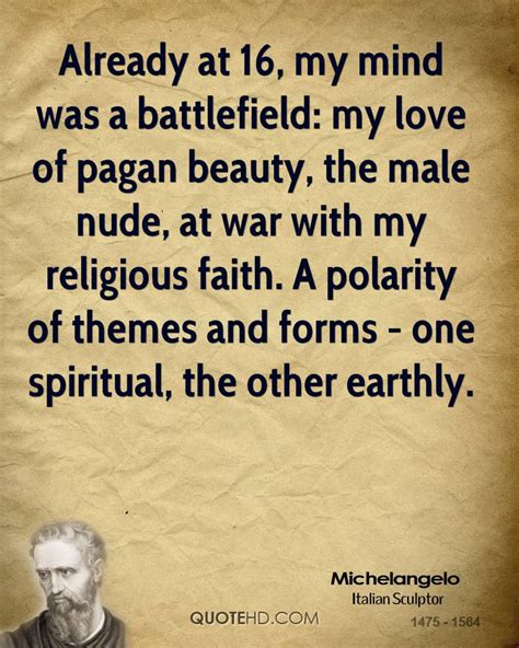 Michelangelo Quotes. QuotesGram