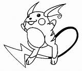 Raichu Coloring Page At GetColoringscom  Free Printable Colorings sketch template
