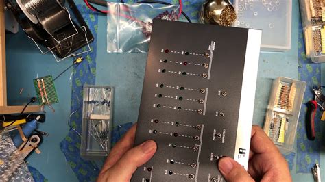 Altair 8800 - Part 6 - The replacement front panel PCB - LEDs - STB354 - YouTube