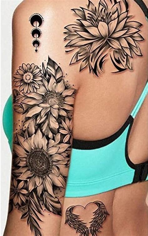 Tattoo Sleeve Ideas For Women Flowers