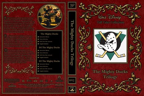 The Mighty Ducks Trilogy - Movie DVD Custom Covers - 1992 The Mighty Ducks Trilogy :: DVD Covers