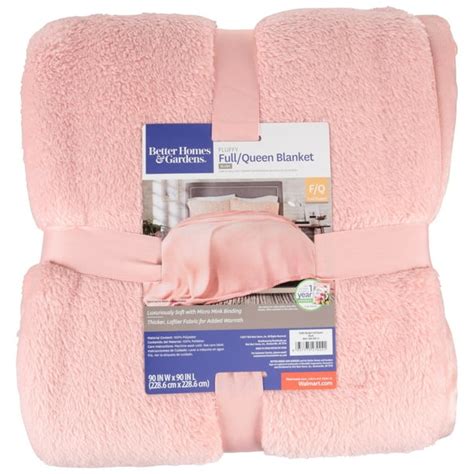 Better Homes & Gardens Fluffy Blanket, 1 Each - Walmart.com - Walmart.com