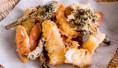 Tempura | Fried Seafood and Vegetables with Ponzu Tsuyu Recipe