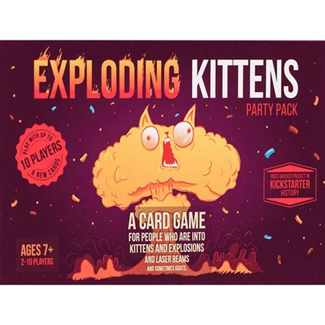 Exploding Kittens: Party Pack | AdMagic | SVĚT-HER.CZ | Společenské ...