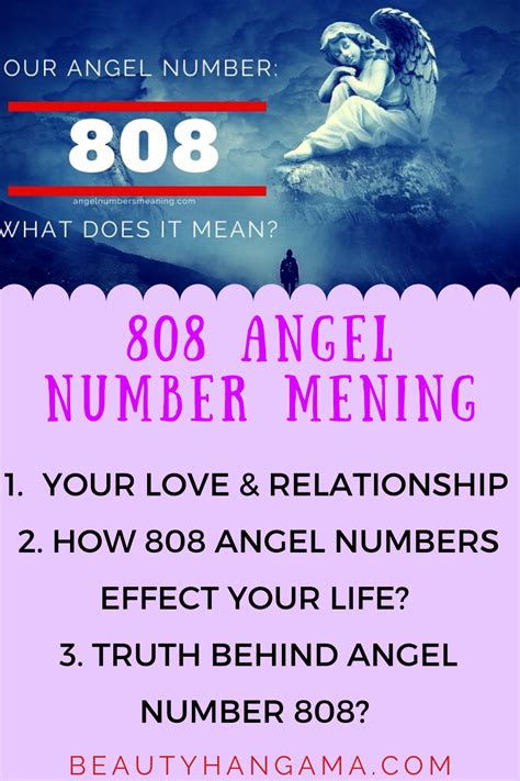 What is the Meaning of 808 angel number? Negative side, Love & Relationship | 808 angel number ...