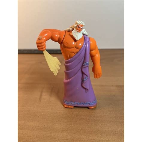 1997 Hercules Zeus Disney McDonald's Happy Meal Action Figure