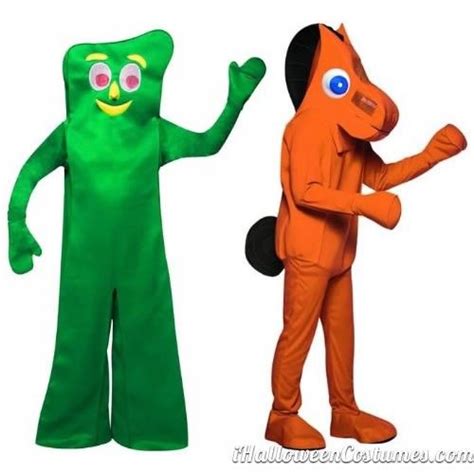 Couples Halloween Costumes Gumby and Pokey - Halloween Costumes 2013 | Cute halloween costumes ...