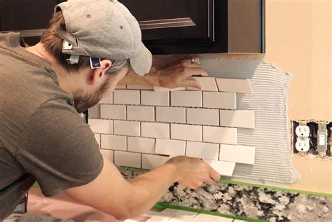 How To Install Subway Tile Backsplash: A Step-By-Step Guide - DECOOMO