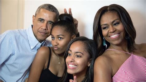 See Michelle Obama's 60th Birthday Tribute to Barack, Featuring Malia and Sasha