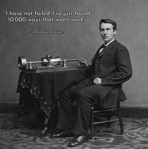 100 Famous Thomas Edison Quotes That Will Inspire Success | Personajes ...