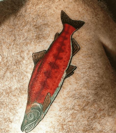 Salmon Fish Tattoo Design Images (Salmon Fish Ink Design Ideas) Birds ...