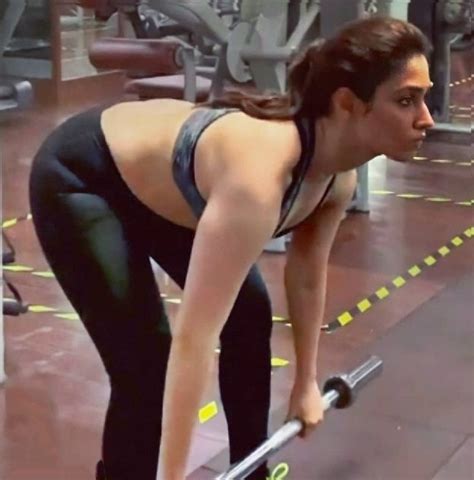 Tamanna bhatia hot workout🏋🚴💪 : r/IndianCelebScenes