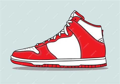 Premium Vector | Sneaker shoes concept flat design vector illustration ...