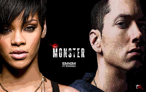 Eminem Rihanna The Monster by ByTM on DeviantArt