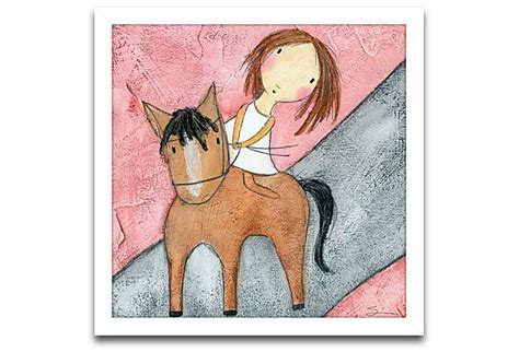 Pink Horse | Horse art print, Textured canvas art, Cowgirl art