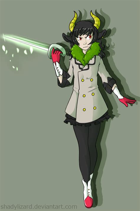 Pokemon: Shiny Gogoat Gijinka - Loki by shadylizard on DeviantArt