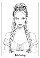 Pretty And Cute Girl Coloring Pages  28 Beautiful Sheets FREE sketch template