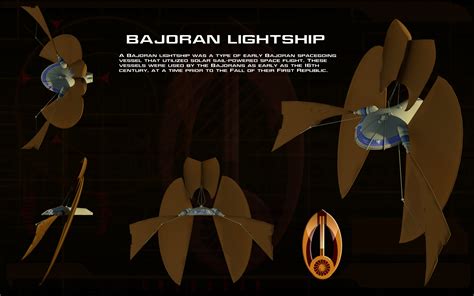 Bajoran Lightship ortho by unusualsuspex on DeviantArt