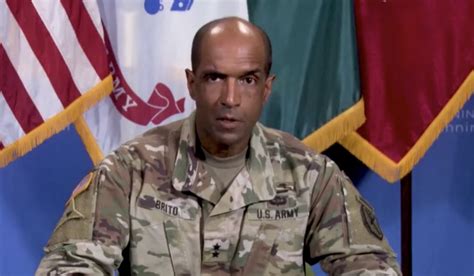 Major General Brito gives update after 142 basic trainees test positive for COVID-19 at Fort ...