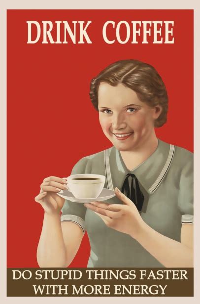 Poster Coffee Vintage – Lukisan