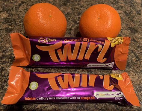 FOODSTUFF FINDS: New Cadbury Orange Twirl (Co-Op) By @Cinabar