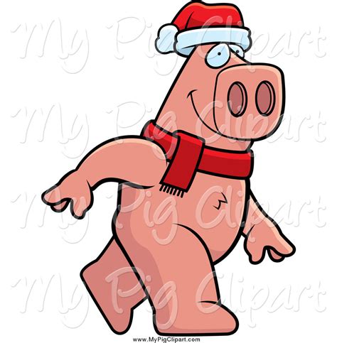 Christmas Pig Clipart at GetDrawings | Free download