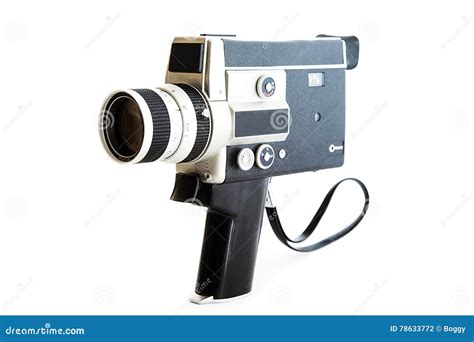 Vintage video camera stock photo. Image of footage, vintage - 78633772