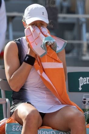 Iga Swiatek During Roland Garros 2023 Editorial Stock Photo - Stock ...