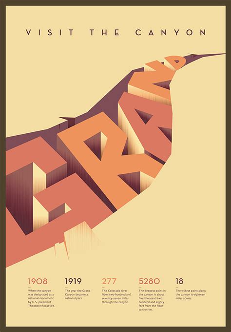 Best Poster Posters Typographic Behance Grand images on Designspiration