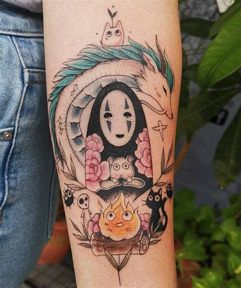 Ghibli | Studio ghibli tattoo, Ghibli tattoo, Tattoo studio