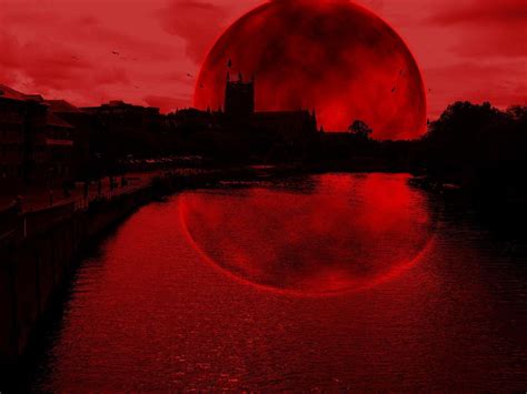 Red Moon Wallpaper - WallpaperSafari