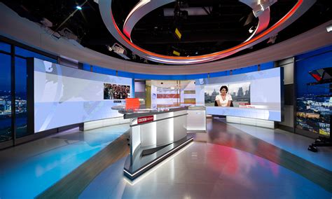 BBC News Washington Broadcast Set Design Gallery