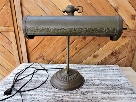 Vintage Brass Desk Lamp - Etsy