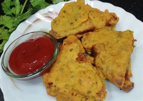 Aloo Stuffed Bread Pakora - Rosidah Dobson's Kitchen