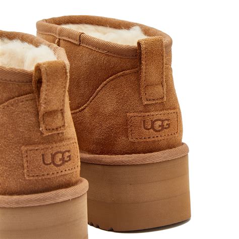 UGG Classic Ultra Mini Platform Chestnut | END.