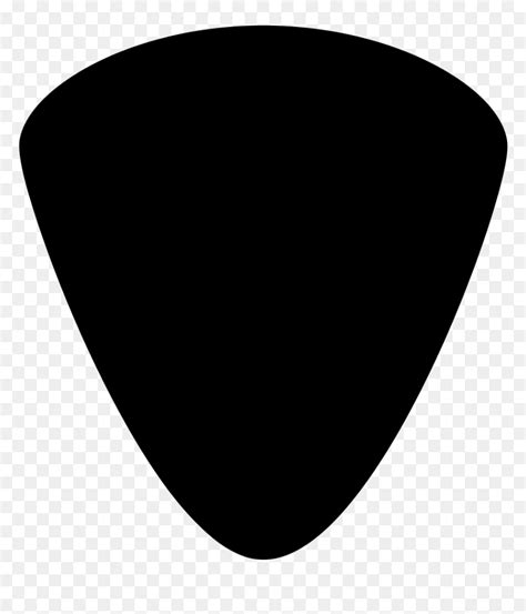 Vector Guitar Pick Shape, HD Png Download - vhv