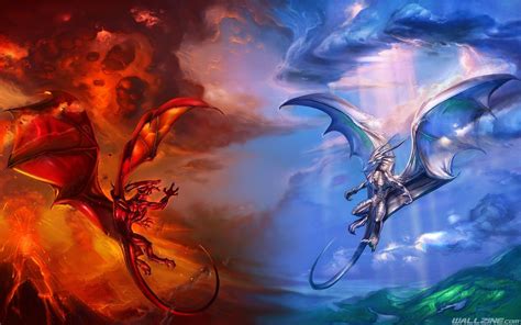 Blue Fire Dragon Wallpapers - Top Free Blue Fire Dragon Backgrounds - WallpaperAccess