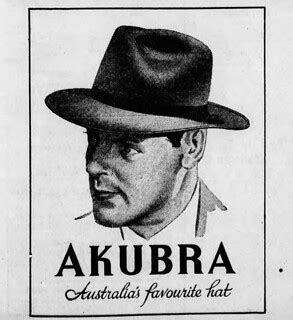 1952 advertisemrnt for Akubra hats | From the 7 March 1952 e… | Flickr