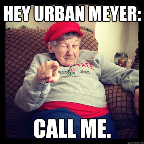 Hey Urban Meyer: Call me. - Misc - quickmeme