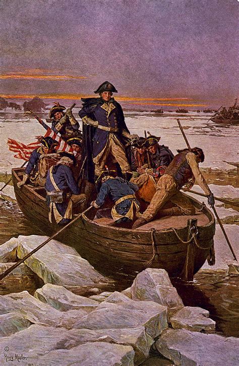 General George Washington and the Crossing of the Delaware - America250