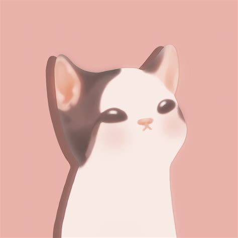 Pop Cat Cute Anime Meme GIF | GIFDB.com